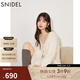 SNIDEL秋冬蝴蝶結鉆扣V領(lǐng)針織毛衣開(kāi)衫外套SWNT245237 象牙白 均碼 （F）