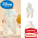 迪士尼寶寶連體羽絨服0-1歲【鵝絨】反季折扣嬰兒羽絨衣男女童冬裝外出 奶白-鵝絨連體 90cm 充絨量85克