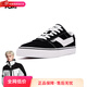 PONY【明星推薦】波尼Skate情侶低幫休閑帆布耐磨反毛運動(dòng)滑板鞋 241U1SK06BK 黑色 帆布面 41