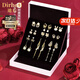 迪后（Dirholl）品牌一周耳釘女氣質(zhì)耳環(huán)時(shí)尚銀耳飾套裝情人節生日禮物送女友老婆 蝴蝶耳環(huán)網(wǎng)紅套裝【精美禮盒】