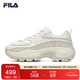 FILA 斐樂(lè )官方女老爹鞋厚底運動(dòng)鞋柔軟輕便跑步鞋3M反光跑鞋