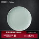 景德鎮（jdz）官方陶瓷飯碗影青瓷餐具套裝無(wú)鉛純色碗碟面碗湯盤(pán)喬遷搬家禮物 流影8英寸平盤(pán)（三只裝）