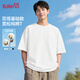 班尼路（Baleno）純棉短袖T恤男2026春夏季純白色休閑寬松四季內搭外穿男士打底衫