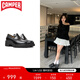 CAMPER【博主同款】女鞋Milah增高皮鞋女厚底樂(lè )福鞋粗跟單鞋 黑色002 37