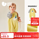 迷你巴拉【抗靜電】嬰幼兒毛絨外出連體衣?lián)u粒絨可外穿寶寶衣服2025秋新款 蜜糖汪汪 【抗靜電 更自在】 90cm