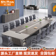 時(shí)仁（ShiRen）大型會(huì )議桌簡(jiǎn)約現代長(cháng)桌圓角創(chuàng  )意辦公桌培訓桌椅組合長(cháng)方形會(huì )議室 3*1.3會(huì )議桌【不含椅】