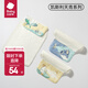 babycare隔汗巾兒童純棉幼兒園墊背巾寶寶吸汗巾紗布嬰兒大號a類(lèi) 凱斯利天青 （3條裝） 24*42cm