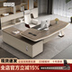 森菲亞老板桌辦公桌工作臺簡(jiǎn)約現代E0板材領(lǐng)導辦公桌辦公室老板桌椅組合 1.8米老板桌【升級E0板材】-送多功能線(xiàn)盒
