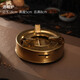 金疆不沾干鍋家用加厚不銹鋼麻辣香鍋卡磁爐酒精爐小火鍋商用油炸鍋 金色圓形酒精爐 0cm 22cm直徑