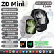華強北時(shí)尚腕表 眾戴mini Zd s11 mini 小尺寸42mm  女表 oled屏幕 智能 眾戴 Zd s11 mini 銀色 基礎套餐：硅膠表帶+貼膜+保護殼+充電頭