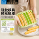 樂(lè )扣樂(lè )扣兒童香腸模具嬰兒輔食模具可蒸輔食工具寶寶專(zhuān)用硅膠定型磨具