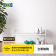宜家（IKEA）BIBBLIS必比斯落地鞋架家用進(jìn)門(mén)口入戶(hù)玄關(guān)收納架省空間 白色鞋架