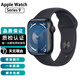 Apple Watch S8 S7 智能手表二手蘋(píng)果S6國行iwatchS5學(xué)生電話(huà)多功能運動(dòng)手表 S9/GPS+蜂窩/鋁金屬/午夜色 99新 44mm(45mm)
