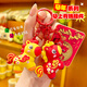 佳茉文創(chuàng  )用品醒獅馬年掛件伴手禮新年飾品定制鑰匙扣紀念品創(chuàng  )意小禮物  新年馬【紅色】