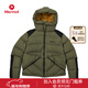 土撥鼠（Marmot）帕爾巴特羽絨派克大衣Parbat Parka 卡其色 M