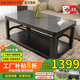 愛(ài)妻2025新款石墨烯發(fā)熱電暖桌長(cháng)方形烤火爐桌子餐桌升降茶幾客廳電熱取暖桌烤火桌子一體取暖家用 澳洲砂巖 1.38*0.75米 語(yǔ)音+升降+移動(dòng)+變頻 全國聯(lián)保+送貨上門(mén)+保暖桌布+桌墊