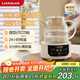 樂(lè )扣樂(lè )扣（locknlock） 恒溫水壺全玻璃調奶器嬰兒專(zhuān)用沖奶電熱水壺一體機養生壺泡奶機 觸控單機款 1L