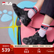 FILA 斐樂(lè )貓爪鞋4代女鞋老爹鞋情侶運動(dòng)鞋復古時(shí)尚休閑鞋網(wǎng)面透氣 【女款】黑-BK 36