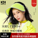 后益（HOII）張鈞甯經(jīng)典款防曬帽伸縮遮陽(yáng)太陽(yáng)帽夏防紫外線(xiàn)黃色款