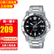 卡西歐（CASIO）手表日韓表商務(wù)時(shí)尚腕表鋼帶防水石英男表指針手表送男友禮物 MTP-VD01D-1E