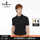 比音勒芬【呼吸棉】夏季款男士休閑通勤百搭多色親膚透氣柔軟短袖polo衫 25藏青色 4XL （125）
