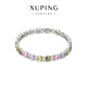 XUPING旭平首飾彩寶多巴胺手鏈女生日常百搭X001107349 彩色 約16+2cm