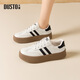 dusto大東厚底德訓鞋女2026新款春季鞋子女款板鞋超火阿甘鞋運動(dòng)休閑鞋