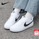 耐克（NIKE）女鞋板鞋 2026新款春季潮流COURT時(shí)尚低幫運動(dòng)鞋低幫休閑鞋子大童 104-清新黑白/店長(cháng)主推 37.5