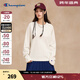 Champion冠軍長(cháng)袖T恤女2025秋季新款插肩袖純色休閑打底衫基礎款 古董白 S