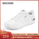 斯凱奇（Skechers）閃穿鞋板鞋男士商務(wù)鞋秋季2025新款休閑鞋平底百搭運動(dòng)鞋211117