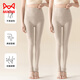 貓人打底褲連襪褲女高腰收腹提臀保暖褲秋冬加絨外穿壓力瘦腿褲連襪 燕麥-踩腳 2條 894（加厚絨460克）（80-120斤）