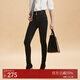 VEROMODA牛仔褲女2025秋冬新款高腰顯瘦鉛筆褲九分褲325149008 黑牛仔色 170/72A/L