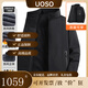 UOSO雙面穿運動(dòng)夾克男士秋冬搖粒絨外套戶(hù)外登山運動(dòng)休閑立領(lǐng)抓絨上衣 黑色 10XL 團購有優(yōu)惠，聯(lián)系客服詳談