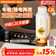 摩動(dòng)車(chē)載燒水壺12V24V220V電熱水杯燒開(kāi)水恒溫水壺316內膽沖奶器雙層真空保溫熱水壺大容量DSB17系列 1.2L 車(chē)載+插電兩用款