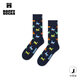 Happy Socks【2026新款】男生女士潮牌小貓小狗創(chuàng  )意襪子個(gè)性滿(mǎn)印時(shí)尚中筒襪 彩色小貓 均碼 36-40