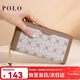 POLO手包女士錢(qián)包女長(cháng)款卡包手拿包女多卡位錢(qián)夾印花女包生日禮物