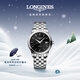浪琴（LONGINES）瑞士手表 軍旗系列 機械鋼帶男表 L49844596