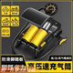 TLXT腳踩汽車(chē)車(chē)載充氣泵打氣筒機械胎壓充氣筒小轎車(chē)用輪胎高壓加氣泵 省力高壓【速充金屬雙管560PSl】機械表