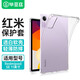 畢亞茲 適用Redmipad SE保護套 2023款紅米平板電腦11英寸保護殼 四角防摔TPU輕薄透明硅膠后殼PB486