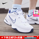 耐克（NIKE）官方男鞋 25冬新款Air緩震氣墊運動(dòng)鞋時(shí)尚老爹鞋透氣耐磨跑步鞋男 MONARCH IV/全掌氣墊【白色】偏小 41 碼（內長(cháng)260mm）