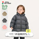 jnby by JNBY【95鵝絨】新款江南布衣嬰童鵝絨服加厚25冬男女童嬰兒YP0C10450 046/鑄鐵灰 100 cm 充絨量92g