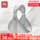 愛(ài)貝迪拉 嬰兒背帶 新生兒前抱式 寶寶外出簡(jiǎn)易橫抱小月齡出行抱娃神器 【京東倉發(fā)】四季款-灰色-純棉【護脊橫抱+防“O”腿】
