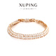 XUPING旭平首飾合金時(shí)尚氣質(zhì)潮流百搭麥穗手鏈送新年禮物 4號色白色