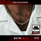 IDEAGEMER古巴項鏈男士帶鉆歐美風(fēng)潮流時(shí)尚痞帥高級感百搭素鏈鎖骨鏈配飾 古巴鏈-45CM-黃色款-白鉆