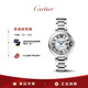 卡地亞(Cartier)藍氣球系列自動(dòng)機械手表女款銀盤(pán)鋼帶33mmWSBB0044