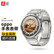兵宏適用oppo watch x2/S手表表帶一加手表2鈦金屬表帶OPPO watch x2/4pro手表表帶商務(wù)男士夏季 鈦金屬【銀色】快拆款 22mm接口通用