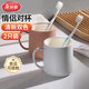 美麗雅漱口杯【2只】家用情侶刷牙杯子家庭宿舍加厚成人兒童牙缸
