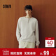 森馬（Semir）長(cháng)袖T恤男華夫格純色百搭打底衫冬季2025上衣亨利領(lǐng)109725101101