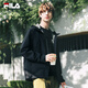 FILA 斐樂(lè )官方情侶梭織外套秋健身戶(hù)外運動(dòng)防風(fēng)透濕連帽上衣
