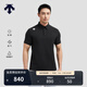 DESCENTE迪桑特TRAINING系列綜訓訓練運動(dòng)健身男士短袖POLO衫夏季 BK-黑色 L (175/96A)
